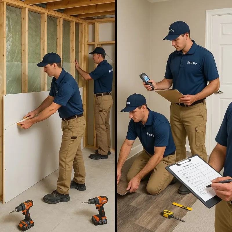 Repairs and Reconstruction process in Lynchburg, TN