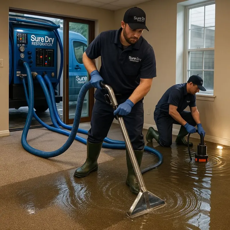 Water Extraction and Removal process in Lynchburg, TN